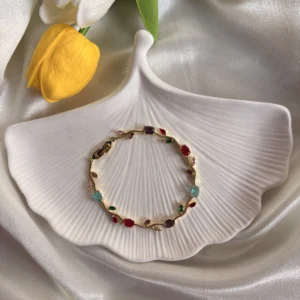 Multi Colour Tulip Bracelet
